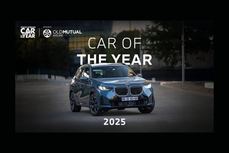 BMW X3 Named 2025 South African Car of the Year